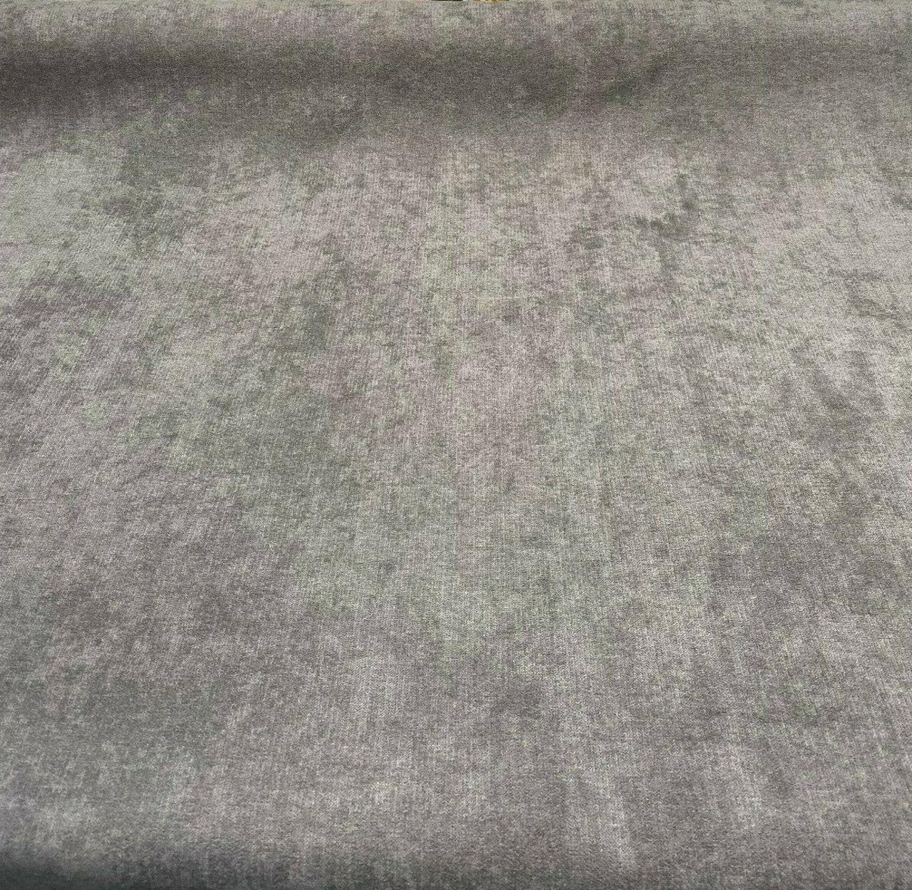1 Yard Charcoal Sensation Performance Chenille Upholstery Fabric Stain Resistant 54 Inch Width 100% Polyester
